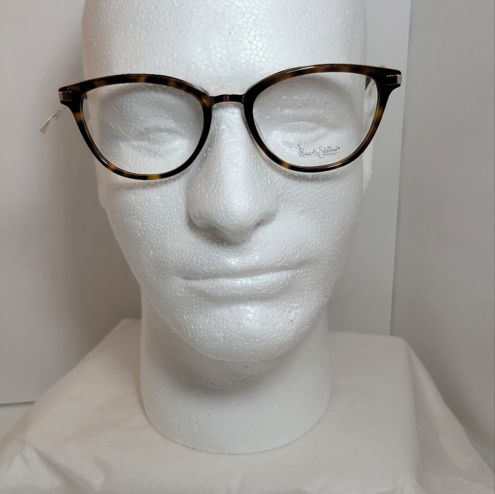 NWT Roberto Steffani RS 167Col 10 Tortoise Cat Eye 52-18-135